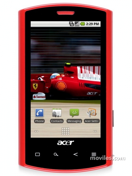 acer liquid e ferrari Special edition Ferrari smartphone joins Acer lineup main image 1