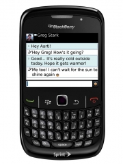 Fotografia BlackBerry Curve 8530