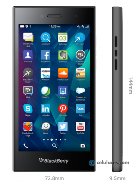 Imagen 2 BlackBerry Leap