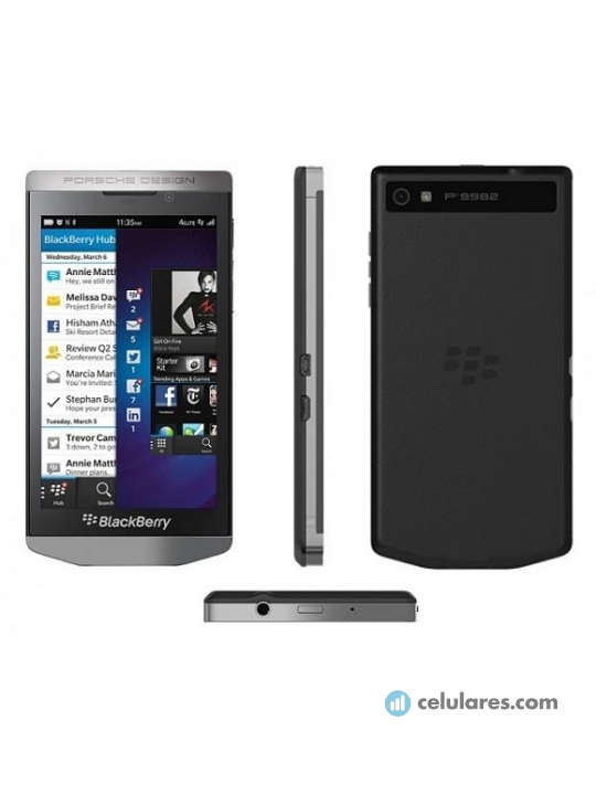 Imagen 2 BlackBerry Porsche Design P9982