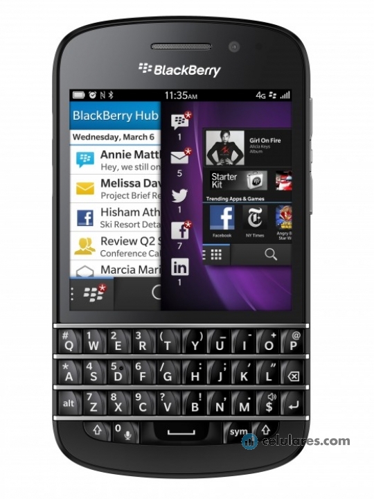 BlackBerry Q10  Estados Unidos