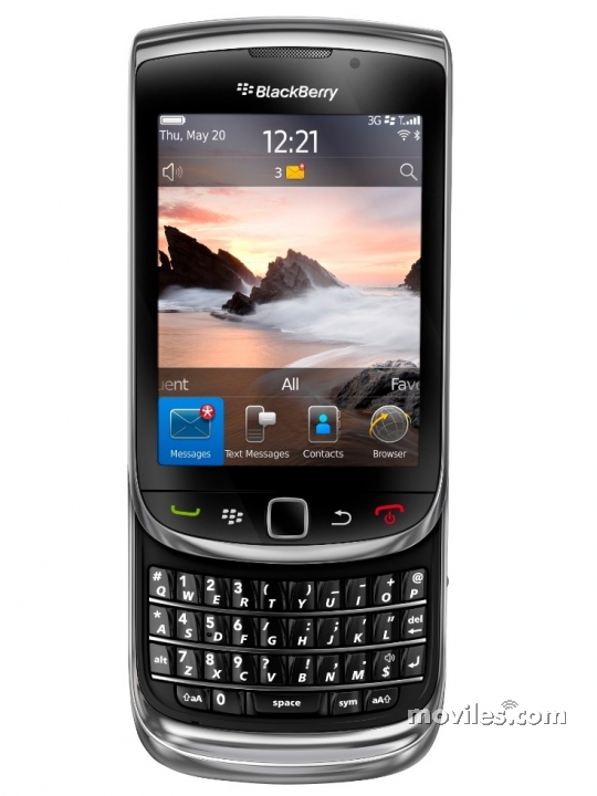 BlackBerry Torch 9800 (Torch Roja) - Celulares.com Estados Unidos