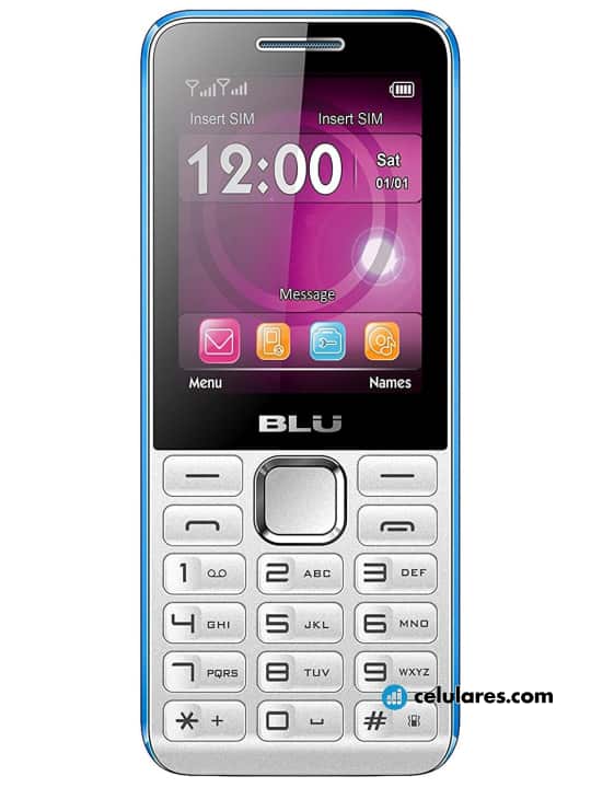  Teléfono celular BLU Tank II T193 liberado GSM, con SIM dual y  cámara, gran batería de 1900 mAh, Negro/Rojo : Celulares y Accesorios