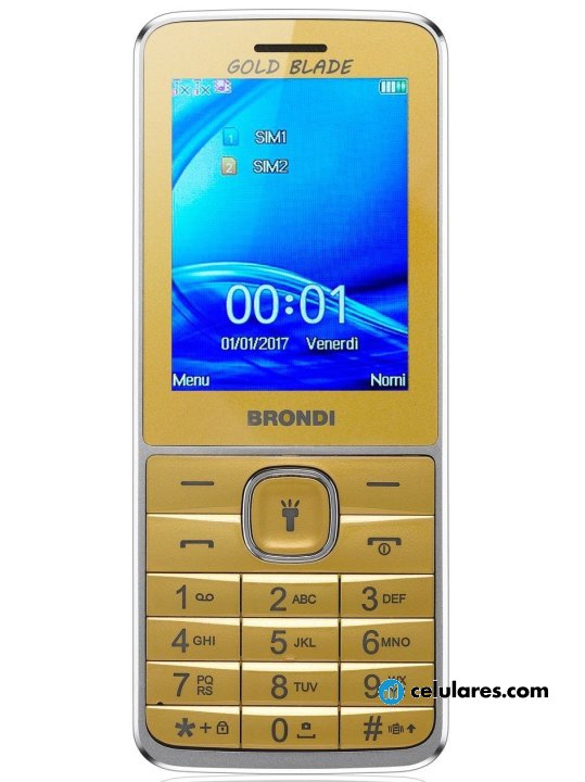 Brondi Gold Blade