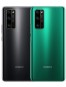 Fotografías Varias vistas de Huawei Honor 30 Pro+ Azul y Negro y Verde. Detalle de la pantalla: Varias vistas