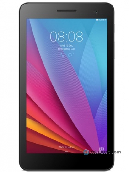 Fotografías Varias vistas de Tablet Huawei MediaPad T1 7.0 Negro y Plata. Detalle de la pantalla: Varias vistas