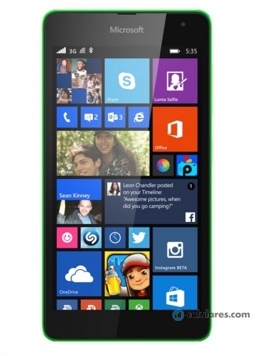 Comparar Microsoft Lumia 535  Estados Unidos