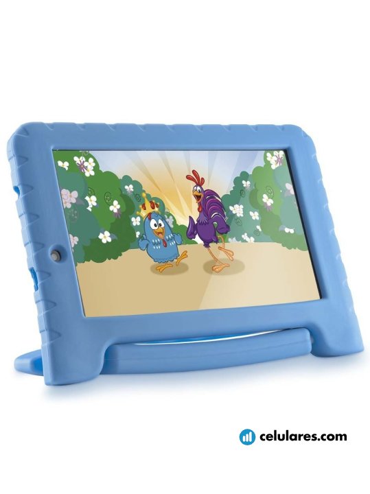 Imagen 2 Tablet Multilaser Galinha Pintadinha Plus