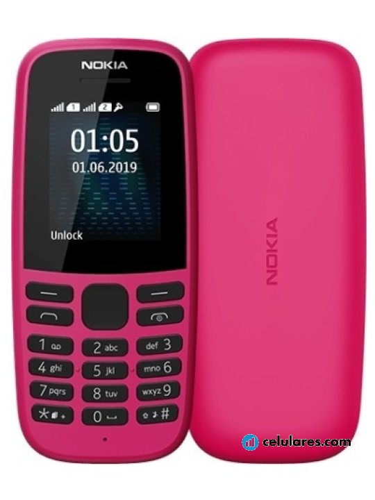 Características detalladas Nokia 105 (2019) 