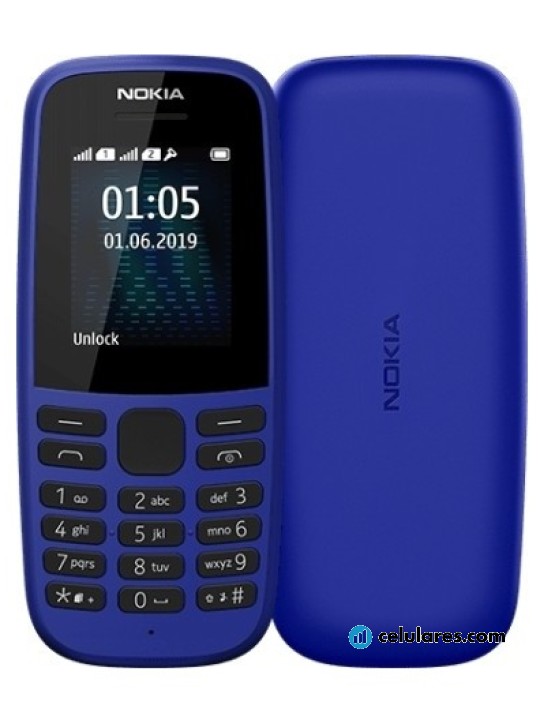 Características detalladas Nokia 105 (2019) 