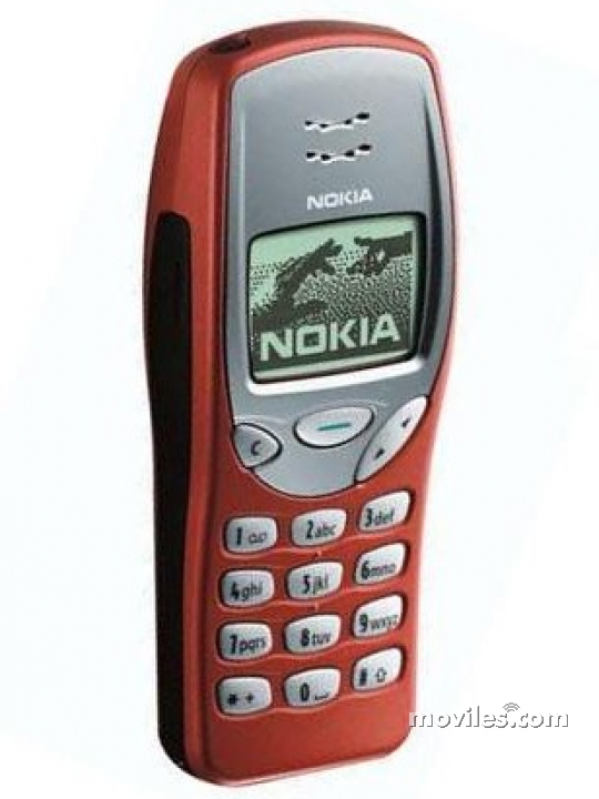 Incompleta Nokia 3210 Naranja Red Gris y Azul Teléfono Móvil 