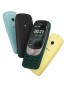 Fotografías Varias vistas de Nokia 6310 2021 Amarillo y Negro y Verde. Detalle de la pantalla: Varias vistas