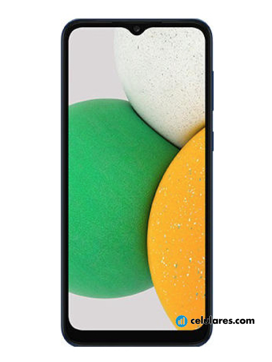 Fotografías Frontal de Samsung Galaxy A03 Core Negro. Detalle de la pantalla: Pantalla de inicio