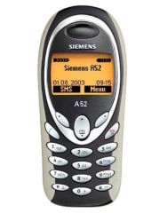 Siemens A52 teléfono celular nuevo ovp negro gris 