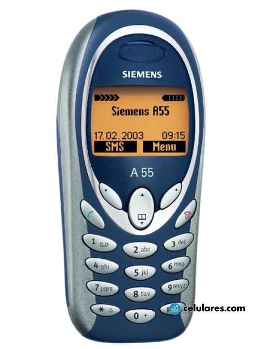 Siemens me45 celular en gris/negro 