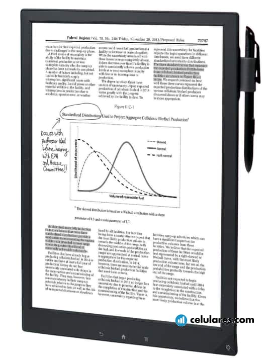 Imagen 2 Tablet Sony Digital Paper System