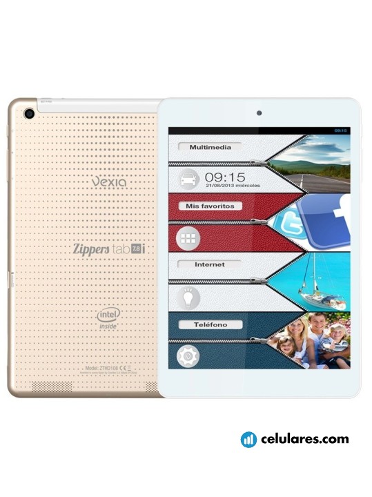 Imagen 2 Tablet Vexia Zippers Tab 7.8i